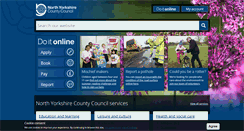 Desktop Screenshot of northyorks.gov.uk